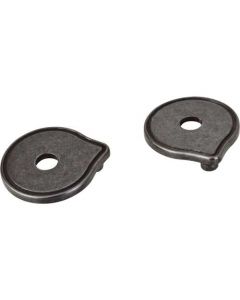 Gun Metal Escutcheon by Jeffrey Alexander sold in Each - PE04-DACM