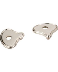 Satin Nickel Escutcheon by Jeffrey Alexander - PE06-SN