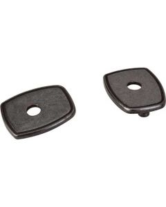 Gun Metal Escutcheon by Jeffrey Alexander - PE07-DACM