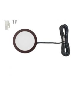 Tresco Power Pockit 3W 3000K Oil Rubbed Bronze LED Puck Light 2-1/2" - 12V