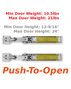 Wind Push to Open Door Lifting System for Medium Doors by Salice - FRAKFEPISN9
