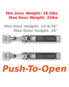 Wind Push to Open Door Lifting System for Medium Large Doors by Salice - FRAKFEPFSN9