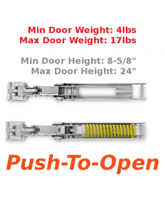 Wind Push to Open Door Lifting System for Medium Small Doors by Salice - FRAKFEPDSN9