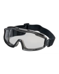 Radnor® Indirect Vent Splash Goggles With Gray Low Profile Frame And Clear Lens