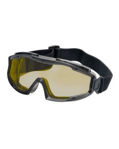 Radnor® Indirect Vent Splash Goggles With Gray Low Profile Frame And Amber Lens