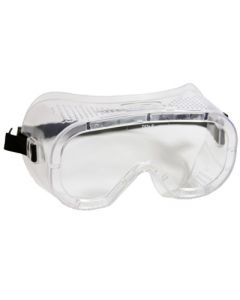 Radnor® Direct Vent Dust Goggles With Clear Soft Frame And Clear Anti-Fog Lens (Bulk Packaging)