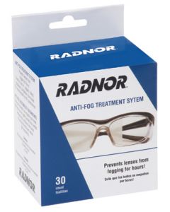 Radnor® 5" X 8" Anti-Fog Treatment Towelettes (30 Per Box)