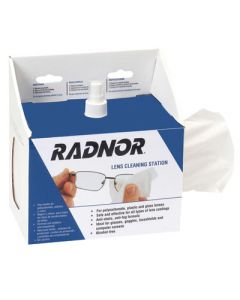 Radnor® Small Disposable Lens Cleaning Station (Includes 8 Oz Alcohol-Free Lens Cleaning Solution And 600 Tissues)