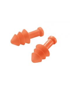 Radnor® Multiple Use Triple Flange Orange Polyurethane And Foam Uncorded Earplugs (100 Pair Per Box)