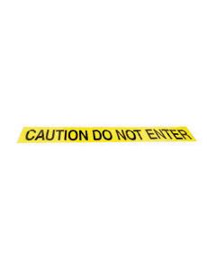 Radnor® 3" X 1000' Yellow 2 mil Barricade Tape "Caution Do Not Enter"
