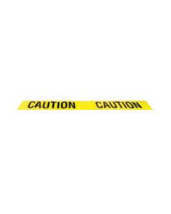 Radnor® 3" X 1000' Yellow 2 mil Barricade Tape "Caution"