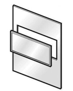 Radnor® 2" X 4 1/4" 3 Diopter Polycarbonate Magnifying Lens With Universal Adapter