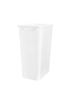 50 Quart Waste Container Only, White RV-50-52