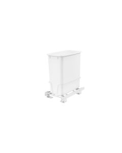 20Qt Pullout Waste Container with Adjustable Frame, White RV-814PB - Discontinued
