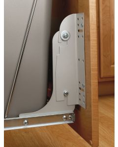 Accessories Door Mount Kit for Wire Waste Containers, Metallic Silver MFG: RV DM17 KIT-OB