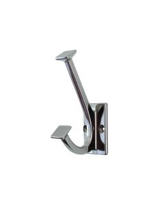 Polished Nickel 1" [25.40MM] Coat and Hat Hook by Hickory Hardware sold in Each - S077192-14
