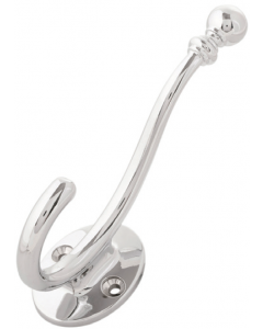 Chrome 1" [25.40MM] Coat and Hat Hook by Hickory Hardware sold in Each - S077194-CH