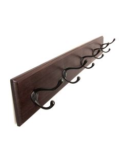 Oil Rubbed Bronze / Cocoa 28" [710.00MM] 5 Hook Rail by Hickory Hardware - S077224-CO10B