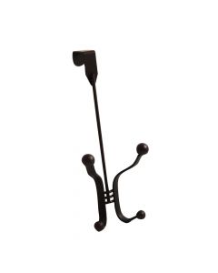 Bronze 4-3/8" [111.3MM] Over-The-Door Double Hook by Hickory Hardware sold in Each - S077540-BRZ