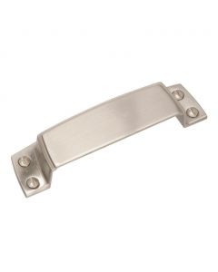 Satin Nickel 3-1/2" Cup Pull, Highland Ridge by Amerock - BP55318G10
