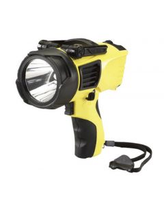 Streamlight® Yellow Waypoint® Non-Rechargeable Pistol Grip Spotlight With 12V DC Power Cord (Requires 4 C Alkaline Batteries - Sold Separately)
