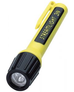 Streamlight® Yellow ProPolymer® Flashlight With White LED (3 N Alkaline Batteries Included)