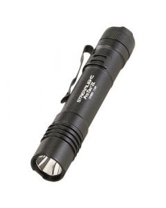 Streamlight® Black ProTac® Professional Tactical Flashlight With Removable Pocket Clip (2 3 Volt CR123A Lithium Batteries Included)