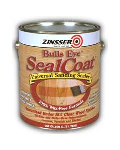 Mohawk Zinsser Seal Coat 100% Dewaxed, Shellac-Based Sanding Sealer Clear 1 Gallon