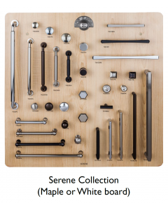 Top Knobs Serene Collection Display Board on Maple