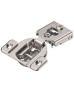 3/8" Overlay Blum COMPACT 38N Hinge 105° Screw-On Spring Closing Wrap-around Mount