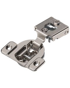 3/4" Overlay Blum COMPACT 38N Hinge 105° Screw-On Spring Closing Wrap-around Mount