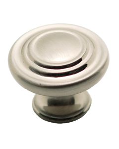 Brushed Nickel 1-11/32" (34.00mm) Knob