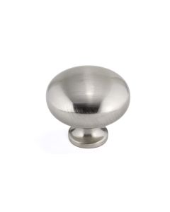 Brushed Nickel 1-1/4" (32mm) Knob