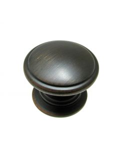 Brushed Oil Rubbed Bronze 1-1/4" (32mm) Knob