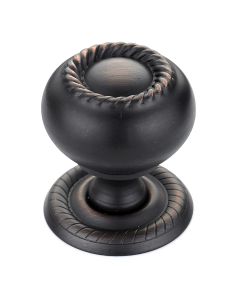 Brushed Oil Rubbed Bronze 1-1/4" (32mm) Knob