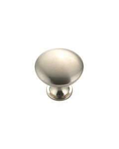 Brushed Nickel 1-3/16" (30mm) Knob