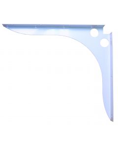 SpeedBrace Shelf Bracket 24"X21"X1-38/64" White Steel - FC.SB-21X24WH