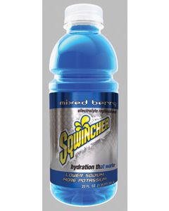 Sqwincher® 20 Ounce Liquid - Ready To Drink Mixed Berry Electrolyte Drink (24 Each Per Case)
