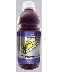 Sqwincher® 20 Ounce Liquid - Ready To Drink Grape Electrolyte Drink (24 Each Per Case)