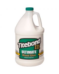 Franklin International Titebond III Ultimate Wood Glue Exterior/Interior 1 Gallon Light brown Advanced Proprietary Polymer