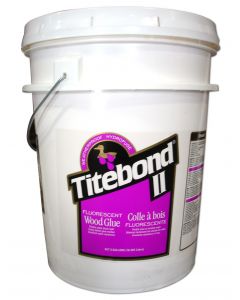 Franklin International Titebond II Wood Glue Fluorescent 5 Gallon Translucent - Yellow Cross-linking Polyvinyl Acetate