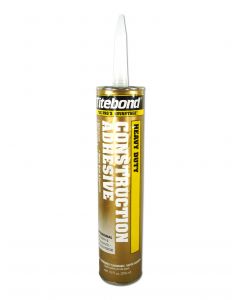 Franklin International Titebond Heavy Duty Construction Adhesive 10.5 Oz Light Tan Synthetic Elastomeric Polymer