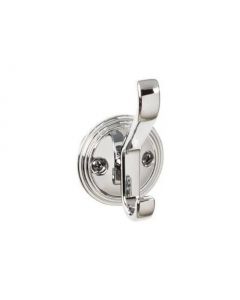 Polished Chrome 3-1/8" Reeded Hook of Ryland Collection by Top Knobs - TK1061PC