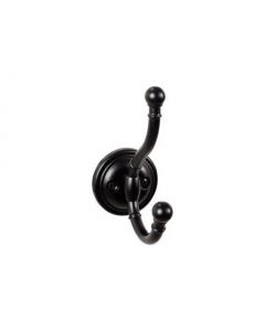 Flat Black 4-1/2" Kara Hook of Ryland Collection by Top Knobs - TK1063BLK