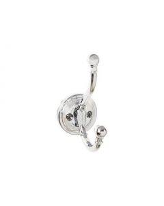 Polished Chrome 4-1/2" Kara Hook of Ryland Collection by Top Knobs - TK1063PC