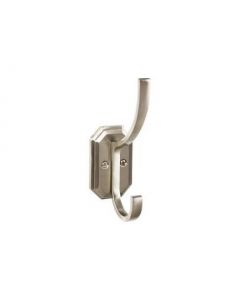 Brushed Satin Nickel 6-1/4" Emerald Hook of Ryland Collection by Top Knobs - TK1065BSN
