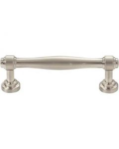 Brushed Satin Nickel 3-3/4" [96mm] Ulster Pull of Regent's Park Collection by Top Knobs - TK3071BSN