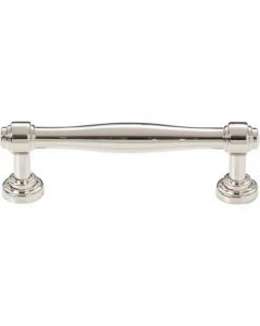 Polished Nickel 3-3/4" [96mm] Ulster Pull of Regent's Park Collection by Top Knobs - TK3071PN