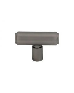Ash Gray 2" [51mm] Clarence T-Knob of Regent's Park Collection by Top Knobs - TK3111AG