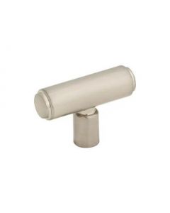 Brushed Satin Nickel 2" [51mm] Clarence T-Knob of Regent's Park Collection by Top Knobs - TK3111BSN